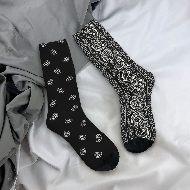 Custom Print Black And White P - Bandana Blank White ulasan dan harga