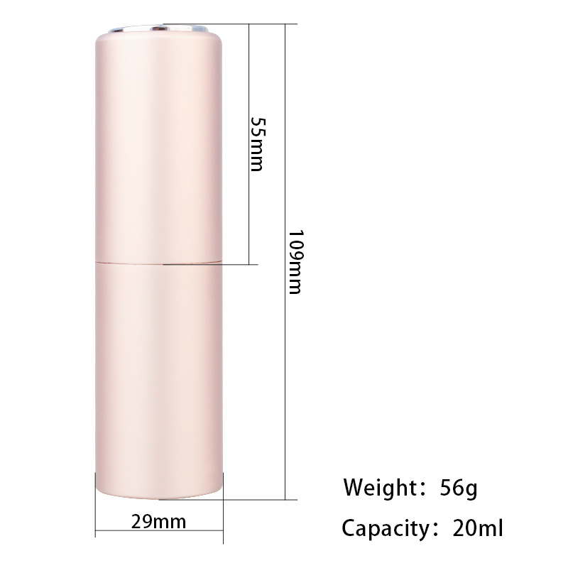 20ml Metal Aluminum Refillable - Water Bottle Blank ulasan dan harga