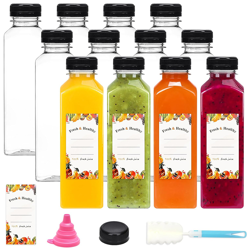 500ML Juice Bottles with Caps  - Water Bottle Blank ulasan dan harga