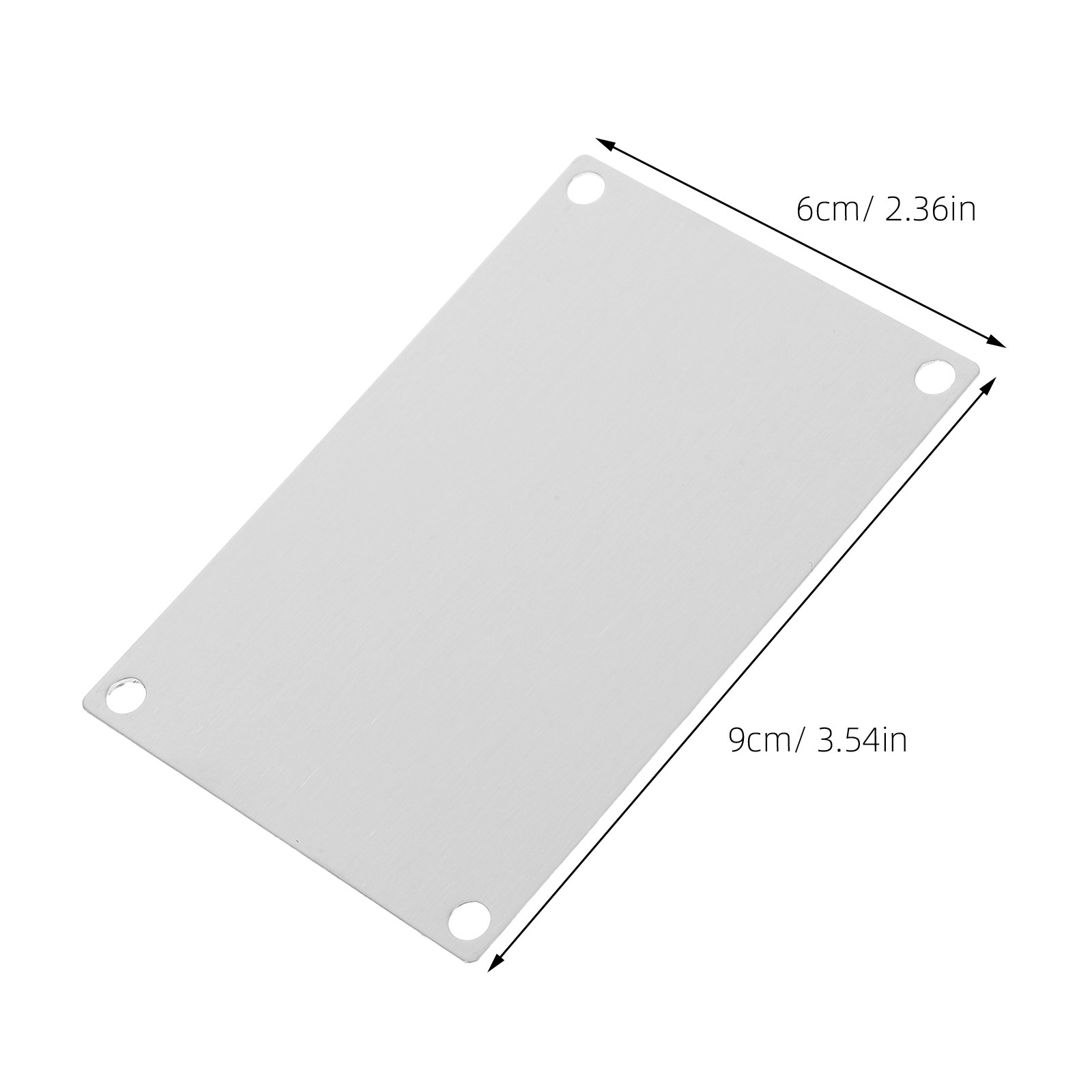 5Pcs Blank Stainless Steel Out - Yard Sign Blank ulasan dan harga