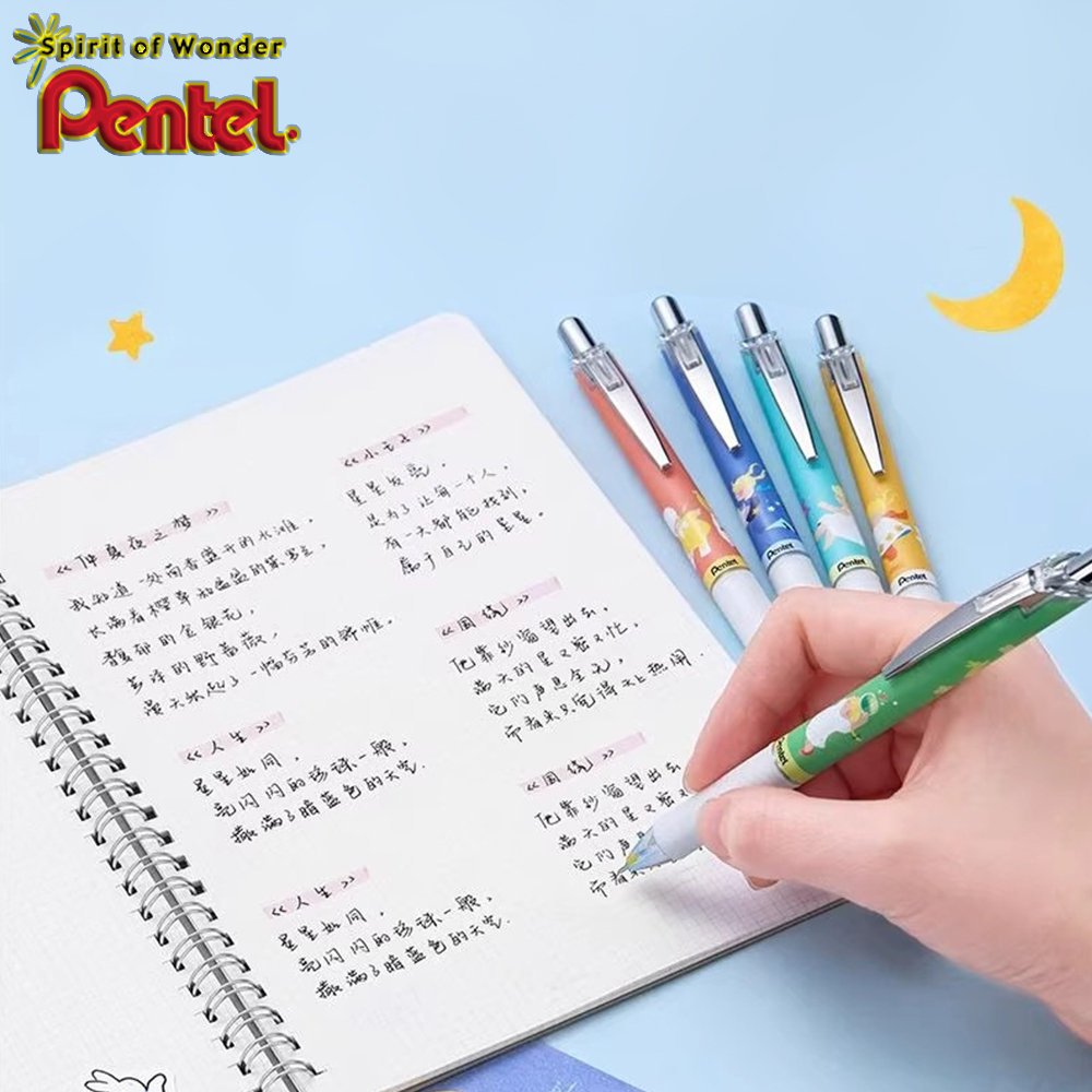 1Pen 3refills New Japan Pentel - Pentel Pen Energel ulasan dan harga
