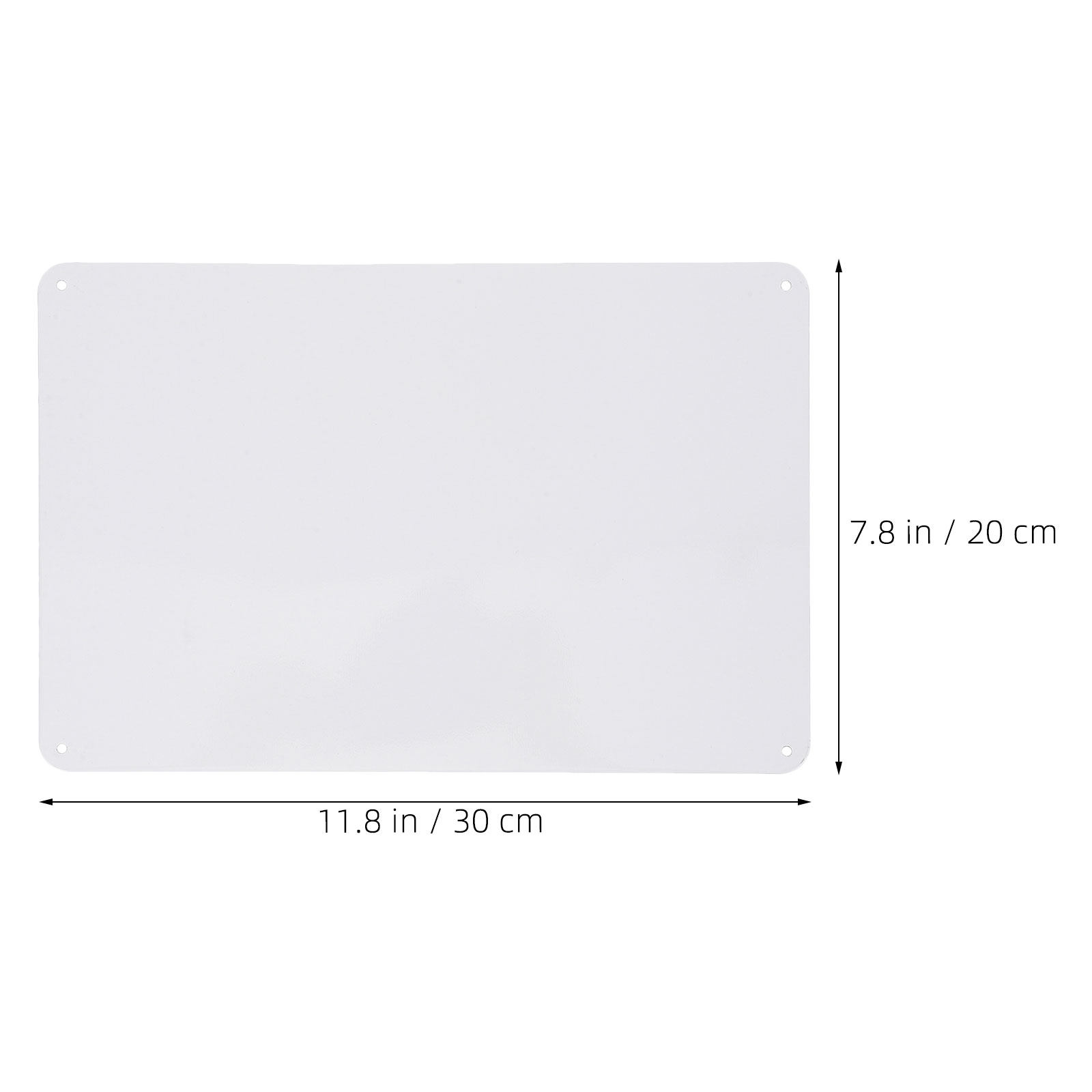 2Pcs Blank Tinplate Sign Stabl - Yard Sign Blank ulasan dan harga