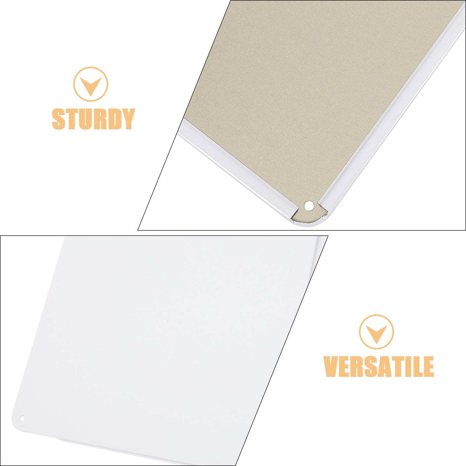 2Pcs Blank Tinplate Sign Stabl - Yard Sign Blank ulasan dan harga