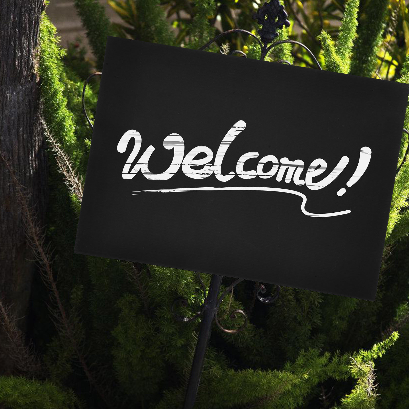 2Pcs Matte Black Blank Yard Si - Yard Sign Blank ulasan dan harga