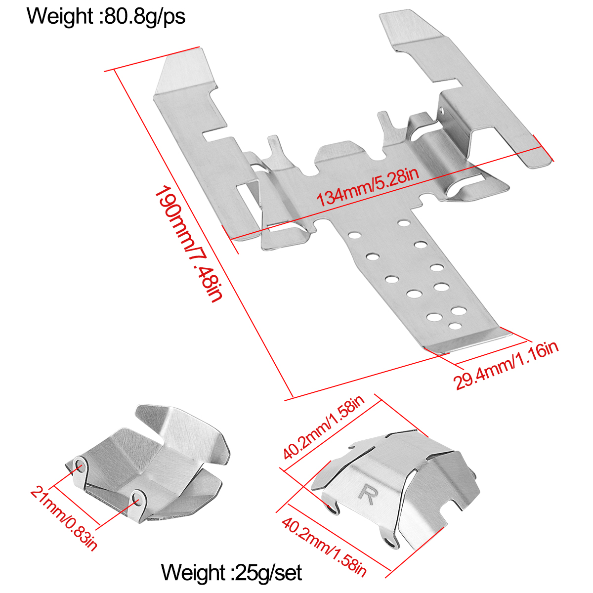 Stainless Steel Skid Plate Cha - Metal Photo Panel ulasan dan harga