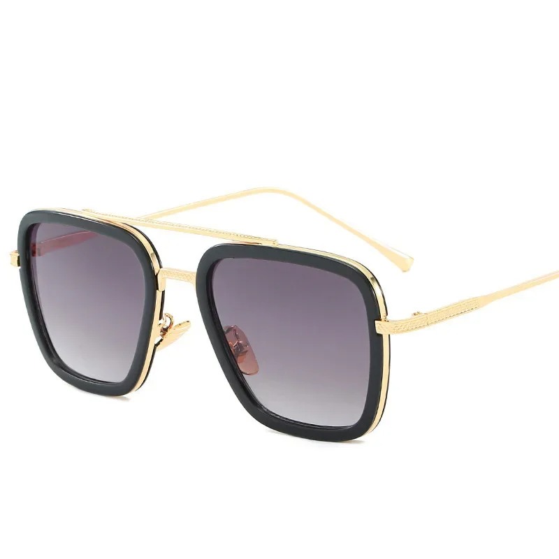 Steam Punk Tony Stark Sunglass - Metal Photo Panel ulasan dan harga